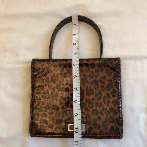 Genuine Escada Designer Leopard Print Hand Bag - Made in Italy - Picture 11 of 16